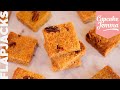 Caramelised White Chocolate & Pecan Flapjacks Recipe & Tutorial | Cupcake Jemma