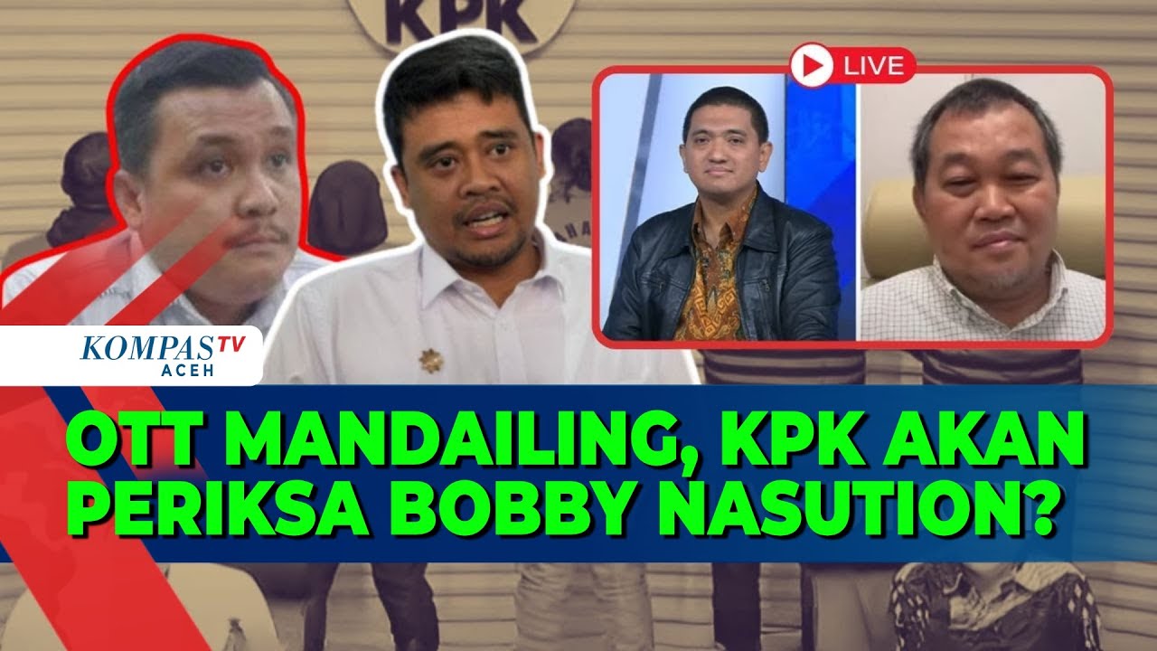 OTT Kadis PUPR Sumut, KPK Buka Peluang Periksa Bobby Nasution