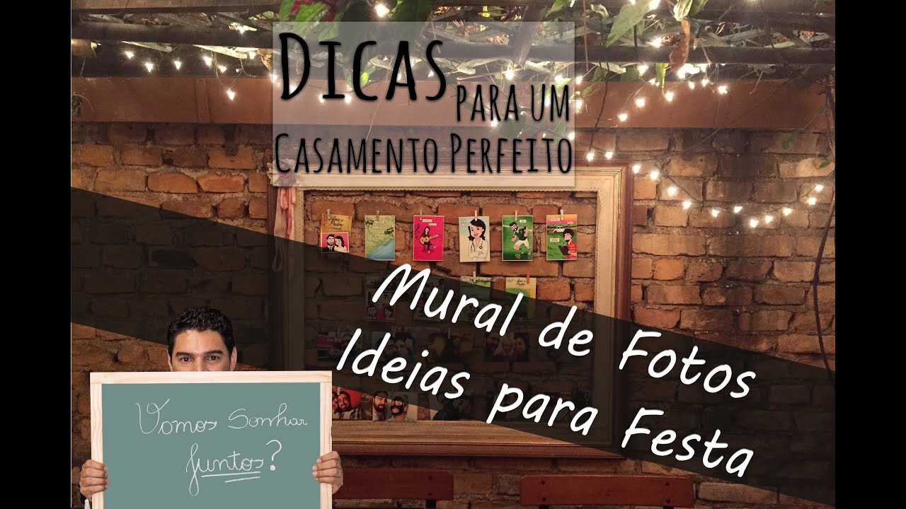 Mural de Fotos para sua festa, ideias criativas ideias a mil com a ...