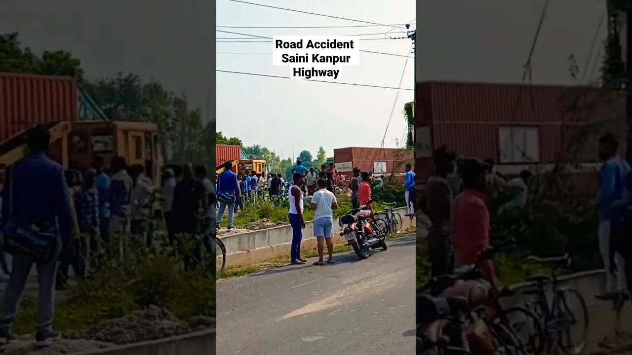 Road Accident  Kanpur Highway 