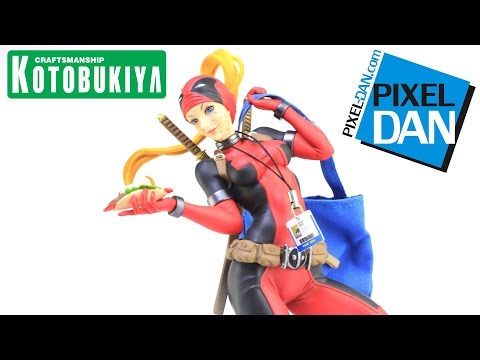 2017コミコン限定 Marvel Bishoujo LADY DEADPOOL Marvel Comics ~ LADY DEADPOOL BISHOUJO STATUE ~ X-Men