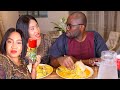 HILARIOUS 🤣FART SPRAY😭 DURING DINNER TO SEE HUBBY'S REACTION 🇬🇧NIGERIAN EGUSI MUKPRANK|LONDON LIVING