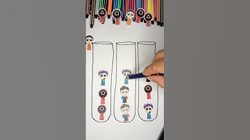 Sprunki Thanos & Salesman Squid Game tube puzzles #sprunki #incredibox #squidgame