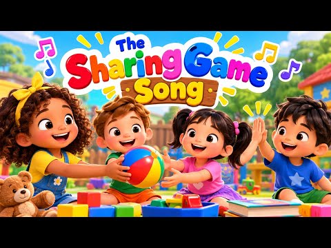 YOUR TURN!  MY TURN! 🐻🦄The Sharing Game Song | Sharing & Kindness Song for Kids#kidsvideo #kidssong 