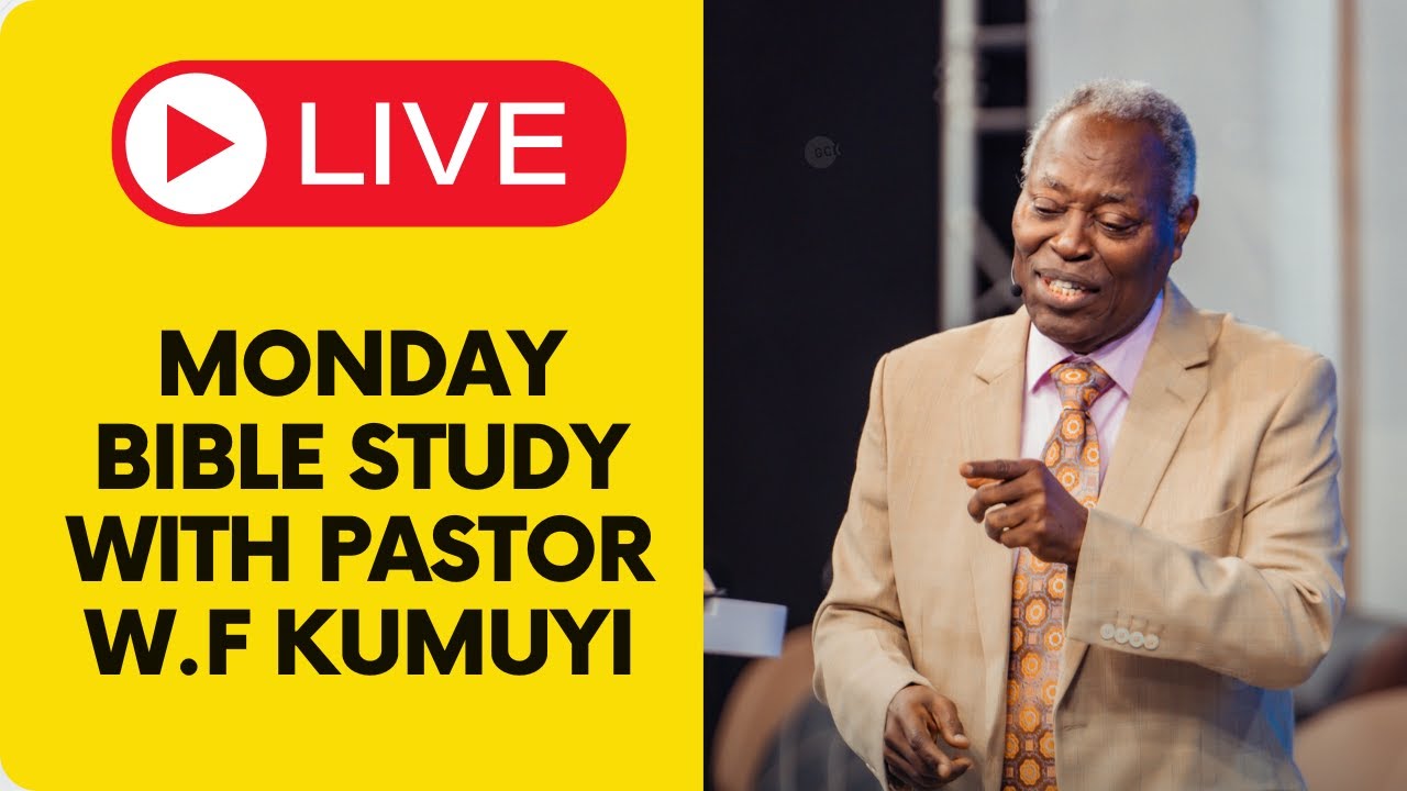 Live monday bible study with pastor kumuyi youtube