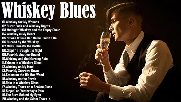 Relaxing Whiskey Blues Music | Best Of Slow Blues /Rock Ballads | Fantastic Electric Guitar Blues