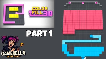 This Puzzle Game Tricked My Brain! | Color Fill 3D Gameplay