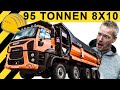 95 TONNEN für die STRASSE mit 10x8? | GINAF Trucks FACTORY TOUR!