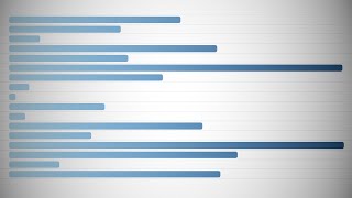 Tableau with Music / Gradient Bar Chart