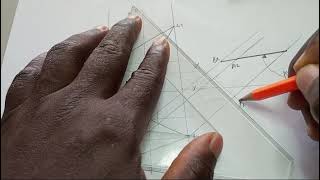 (WASSCE JUNE 2014) TRUE SHAPE OF A TRIANGULAR LAMINA 2 #AUXILIARYPROJECTION#WAEC#NECO#TRUELENGTH