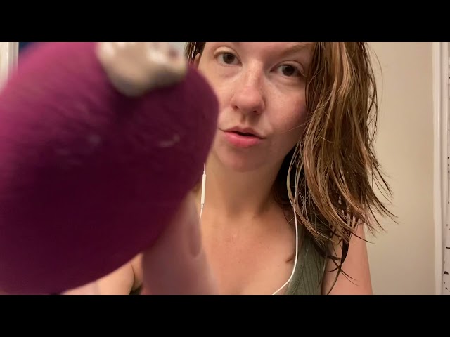 ASMR 1 minute 59 seconds of makeup application 🥱 ASMR
