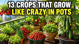 13 Vegetables That Grow The Most In Containers