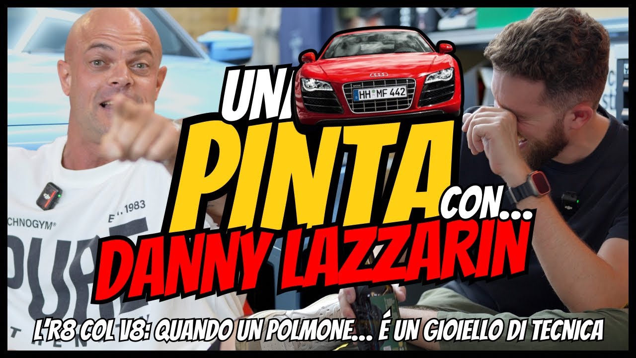 Audi R8 V8: è un POLMONE? NO, è tutto CUORE! | Una PINTA con DANNY LAZZARIN