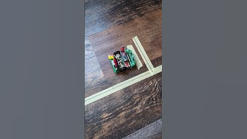 Micromouse smooth turn 90 degrees to the right