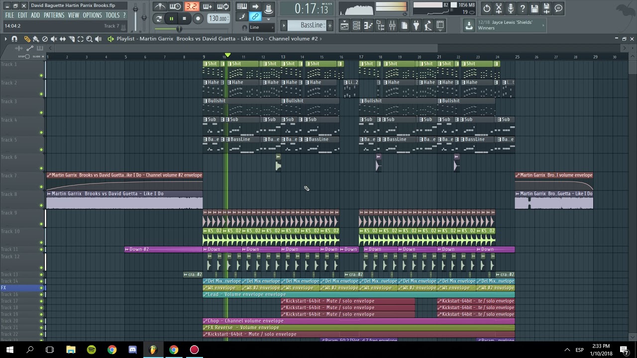 Martin Garrix & David Guetta & Brooks - ID (Like I Do) (Zersky Remake)