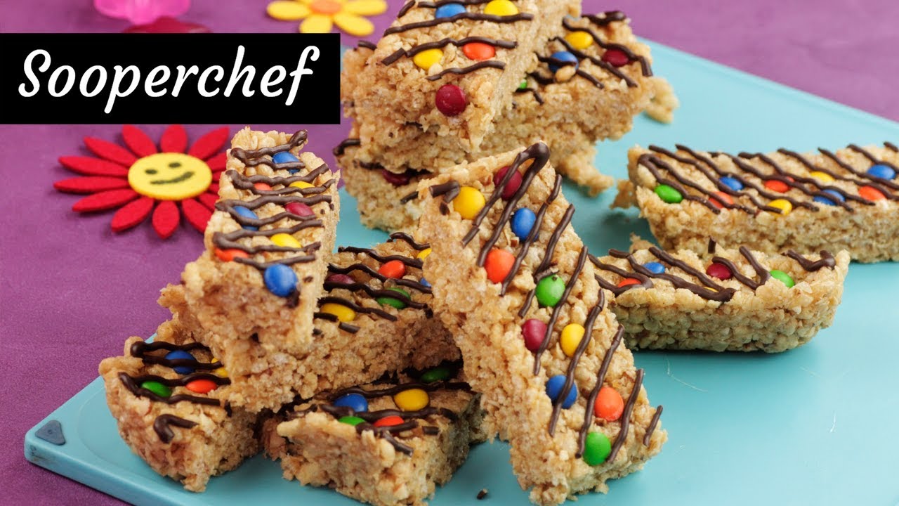 Granola Bars Recipe By SooperChef (Healthy Recipe for Kids)