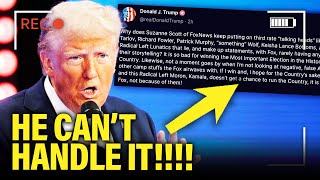 Trump ATTACKS FOX after Kamala CRUSHES him in ratings