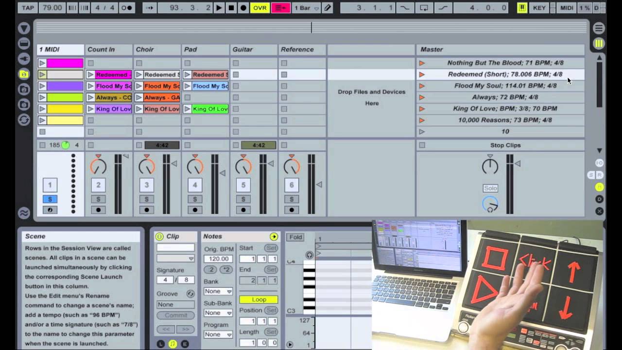 How to Midi Map Roland Spds In Ableton Live YouTube