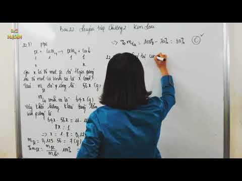 Video [ Hóa 9 ] Bài 22 Luyện Tập Chương 2 - Kim Loại (SBT)... - YouTube