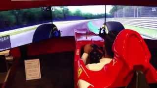 Ferrari Simulator @ Milan Ferrari store - Monza Track