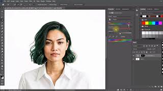 How to Change Actual  Hair Color In Adobe Photoshop| 2026 Tutorial| fast & easy method  screenshot 3