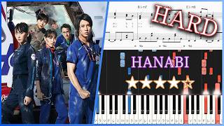 Code Blue Ending - HANABI - Mr.Children - Hard Piano Tutorial + Sheets【Piano Arrangement】