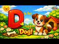 D is for Dog 🐶 | ABC Learning for Kids | Preschool Alphabet Story