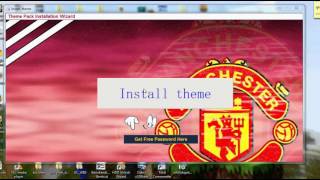 Manchester United Theme Password and Installation Tutorial screenshot 1