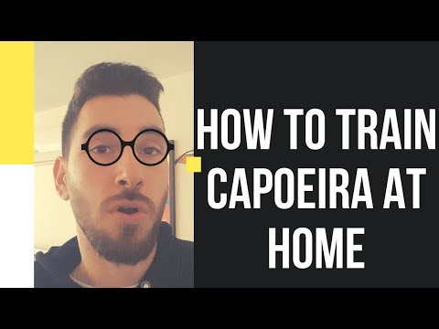Training capoeira at