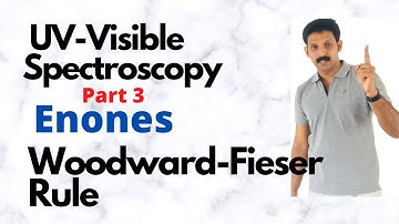 UV-Visible Spectroscopy/ Part 3 /Woodward-Fieser Rule/ Enones  and its Derivatives//AJT Chemistry