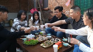 【食味阿远】阿远家里来粉丝了，烤的生蚝扇贝和羊腿，一席600块吃过瘾了 | Shi Wei A Yuan