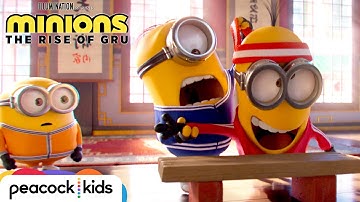 The Minions Learn Kung Fu | MINIONS: THE RISE OF GRU