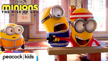 The Minions Learn Kung Fu | MINIONS: THE RISE OF GRU