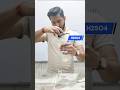 Reaction of sulphuric acid||#youtubeshorts #viralvideo #shortvideo #amazingfacts