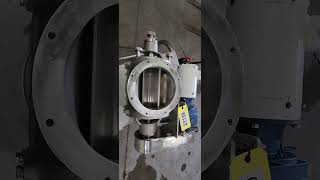 Used 9" NU-CON Engineering Sanitary Stainless Steel Rotary Airlock Valve DT500