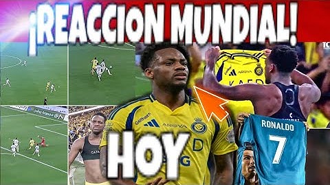 🚨ASI REACCIONA EL MUNDO A INFERNAL DOBLETE DE JHON DURAN  |  DURAN PARTIDAZO Y DOBLETE IMPRESIONANTE