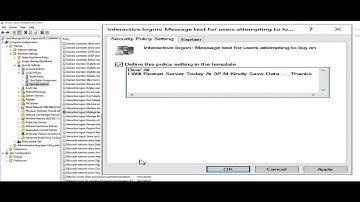 How To Send Message To All Domain Users At Logon Using Group Policy Windows Server 2022