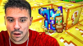 j'ai cassé 100 LUCKY BLOCKS... et je n'étais pas prêt ! (Minecraft : Lucky Block)