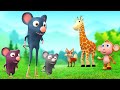 நீண்ட கால் சுட்டி - Long Legged Mouse Story in Tamil | 3D Animated Tamil Stories | Jojo Tv Tamil