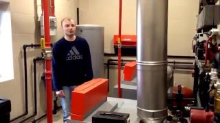 Отопление частного дома. Котлы viessmann (висман). Радиаторы arbonia (арбония).(Обзор системы отопления частного дома площадью 900 метров кв. Подробнее на сайте: http://oblmosstroy.ru/, 2015-10-13T14:27:44.000Z)