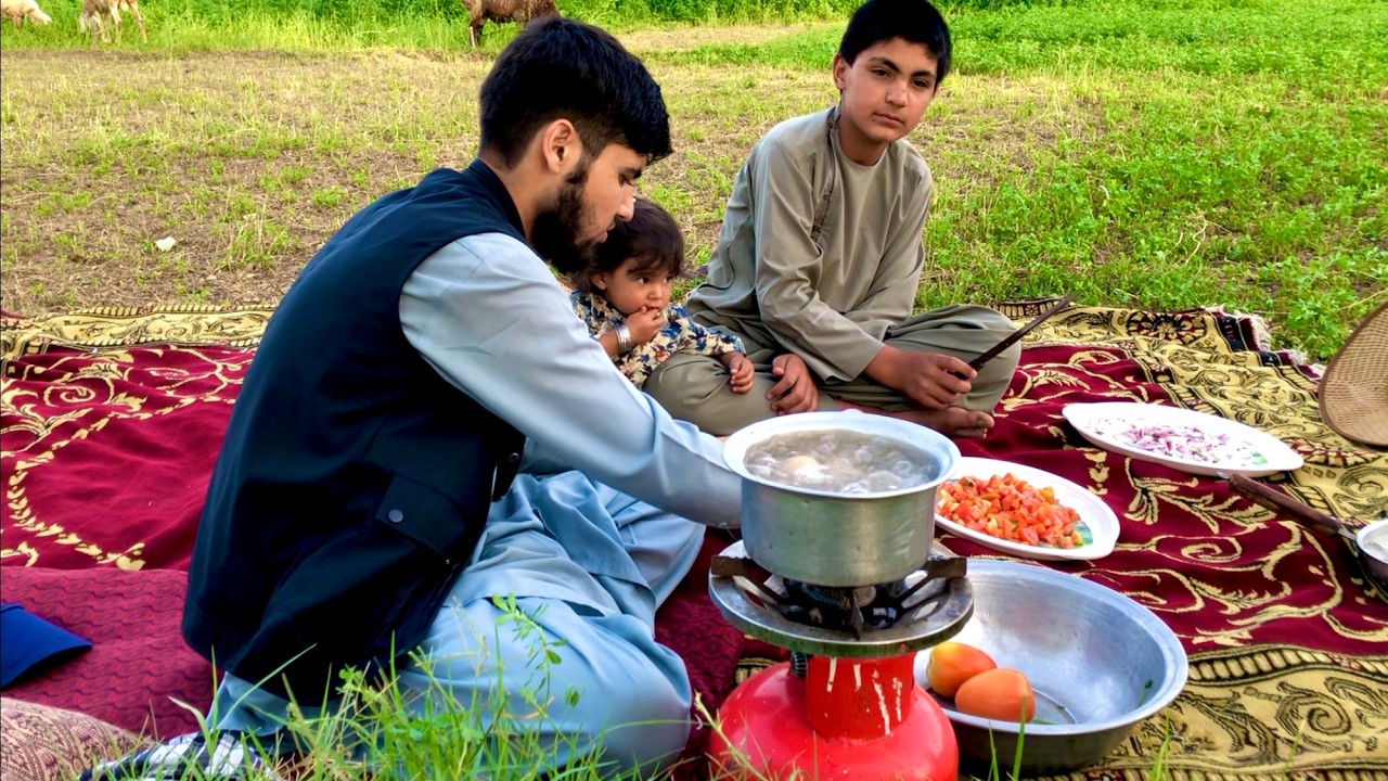 Daily Routine Village Life - Cooking Rural Style Food - Daily village ...