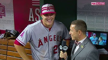 2015 ASG: Trout discusses his All-Star Game start