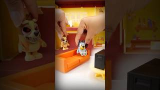 Satisfying Bluey Toy Collection Unboxing Review | Bluey Figures #short #toy #bluey