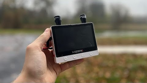 The Best FPV Monitor?! - HDZero Monitor Overview