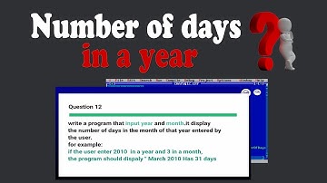 Find how many days in month of year using C++ | Switch statement | C++ programming