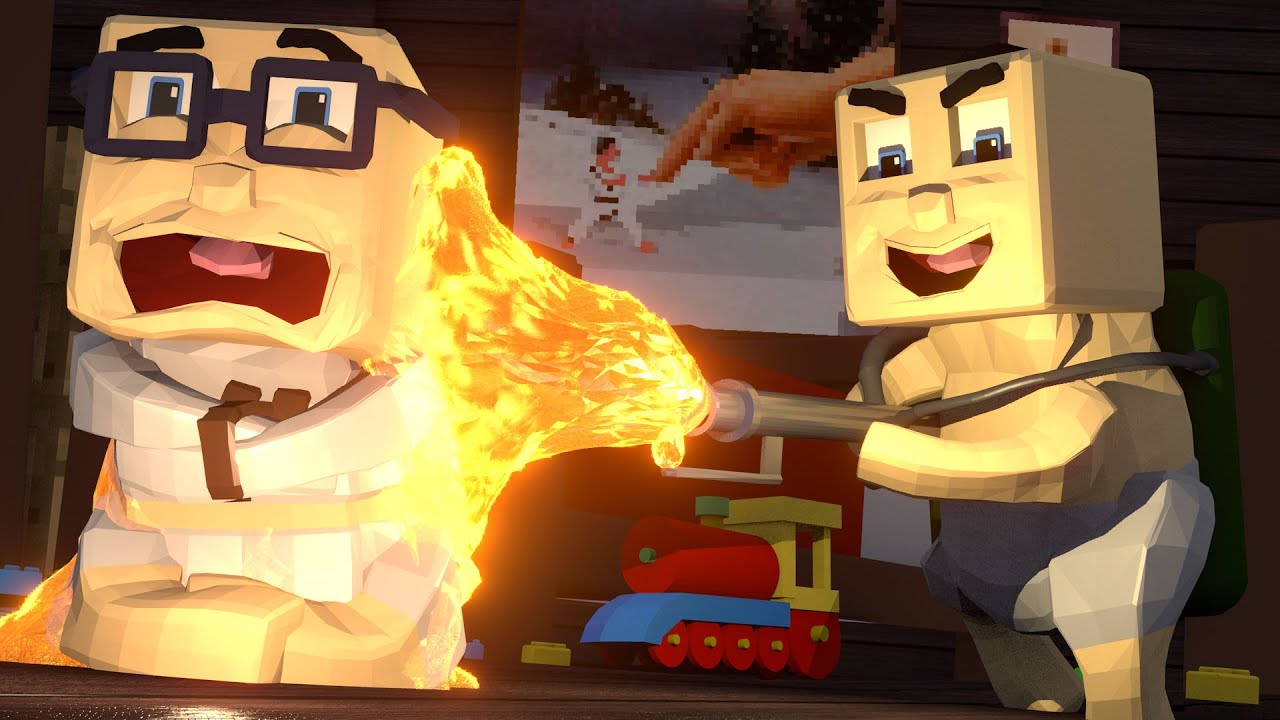Minecraft Who&amp;#039;s Your Daddy Baby Nukes The House
