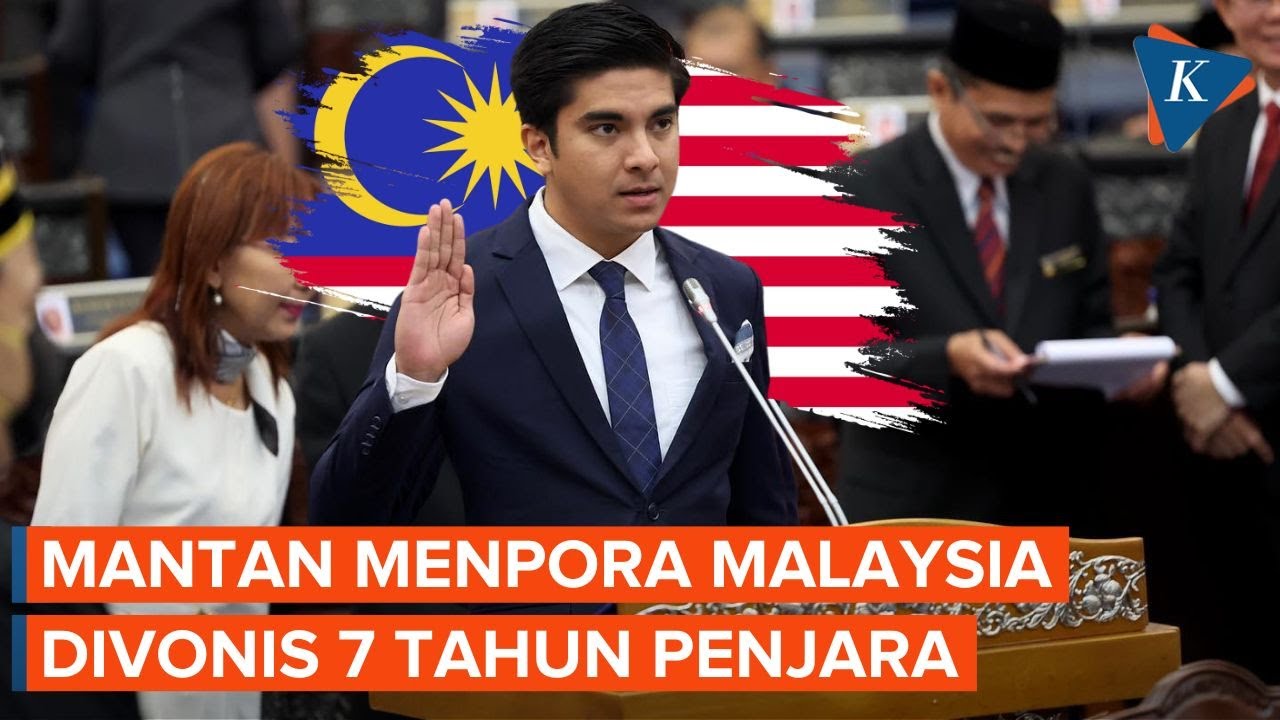 Eks Menpora Malaysia Syed Saddiq Divonis 7 Tahun Penjara, Langsung Ajukan Banding