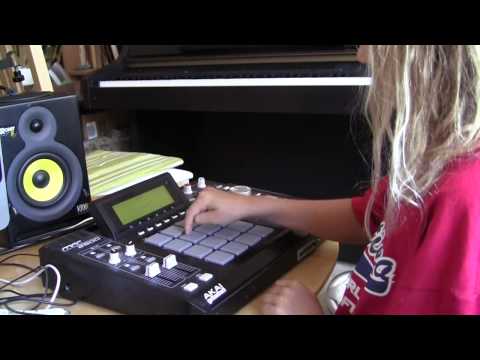 Diana (10 years old) shows her MPC skills