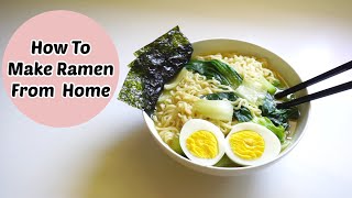 how to make ramen from home (quick & easy) 🍜
