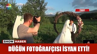 Düğün fotoğrafçısı isyan etti!